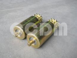 DOUBLE SPROCKET ROLLER BY MACHINE ( COLOUR  ZINC PLATED)
