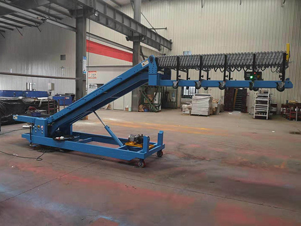 Truck Loading & Unloading Belt Conveyor