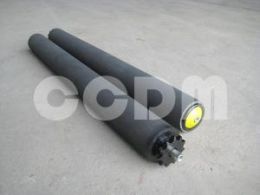 STEEL SPROCKET ROLLER (RUBBER COAT)