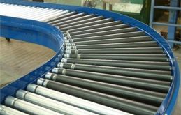 Driven Curve Roller Conveyor